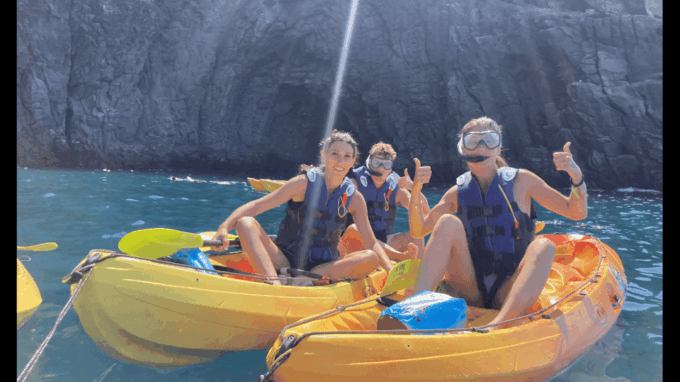 Los Cristianos: Kayak & Snorkel Tour With Turtles and Photos Included - Snorkeling Exploration