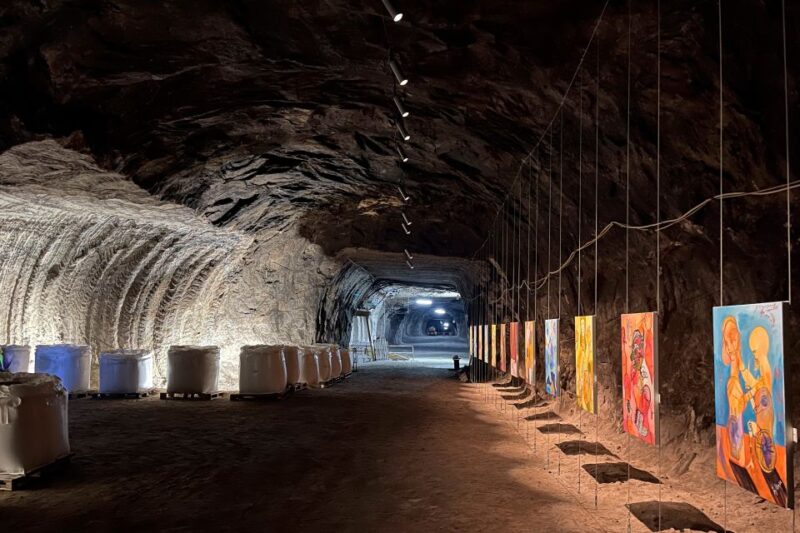 Loulé: St. Barbara Art Collection W/Guided Salt Mine Tour - Underground Art Exhibition