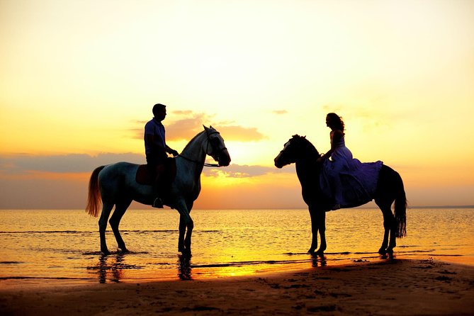 Love Is in the Air! Private Horseback Ride on the Beach and Sunset Dinner! - Key Points