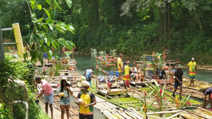 Lover'S Rock (Great River Bamboo Rafting With Shopping) - Booking and Availability