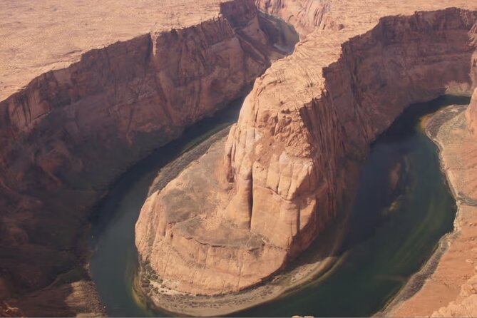 Lower Antelope Canyon With Skyview Horseshoe Bend Air Helicopter Combination - Aerial Views of Horseshoe Bend