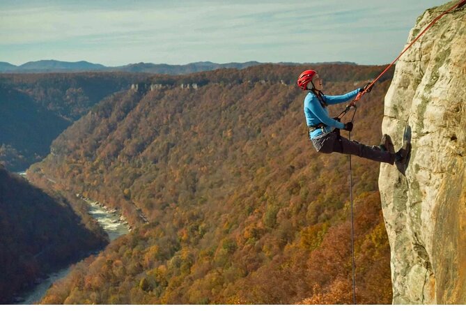 Lower New River Gorge Full Day Climb and Rappel - Included Amenities