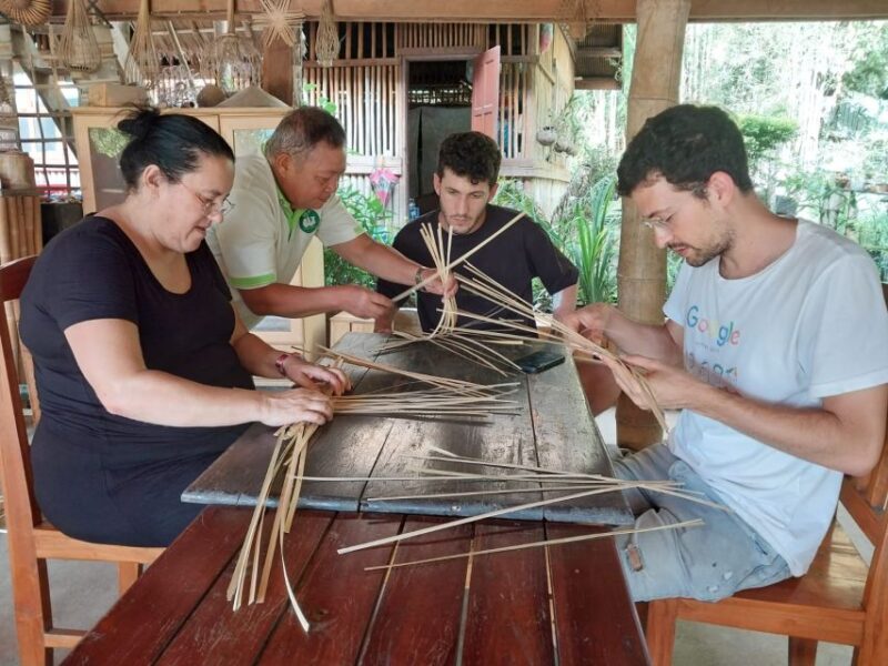 Luang Prabang: Bamboo Craft Workshop & Tea Party With Snacks - Inclusions