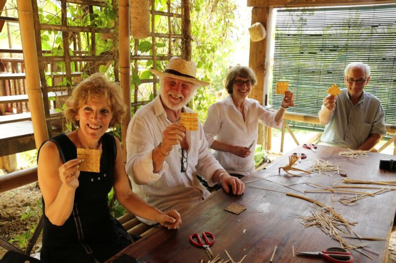 Luang Prabang: Bamboo Weaving Workshop & Cooking Class - Experience Highlights