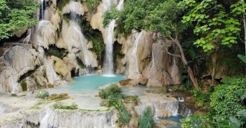 Luang Prabang: Cruise to Pak Ou Caves & Kuang Si Waterfalls - Key Points