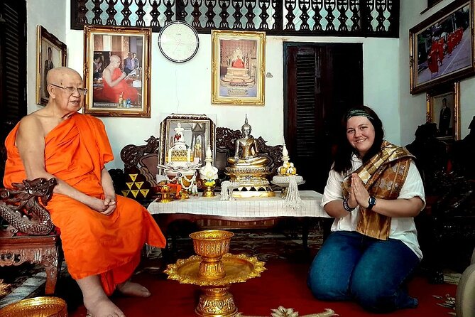 Luang Prabang Foodie Walking Tour and Monk Blessing - Sampling Luang Prabang Specialties