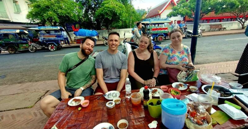 Luang Prabang: Foodie Walking Tour & Monk Blessing - Key Points