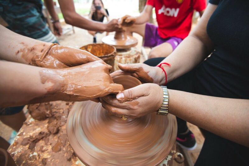 Luang Prabang: Pottery Workshop & Wat Chomphet Cycling Tour - Key Points