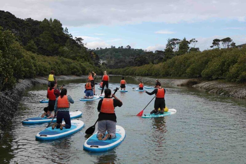 Lucas Creek Waterfall SuP Tour - Included Features and Requirements