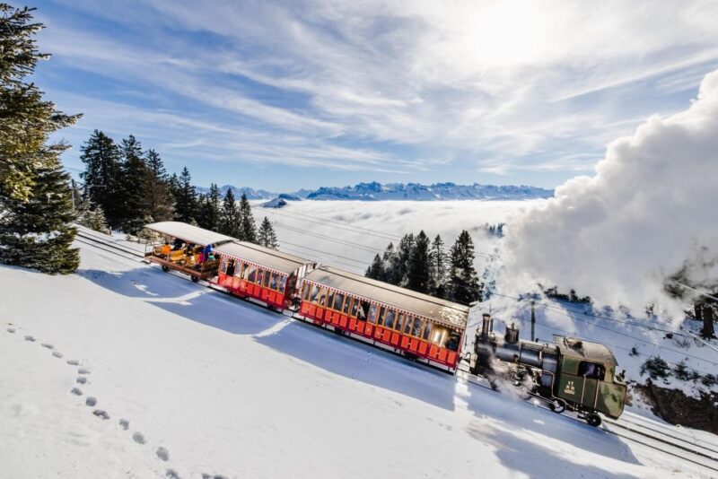 Lucerne: Boat Trip, Mount Rigi Train, & Mineral Baths Ticket - Key Points