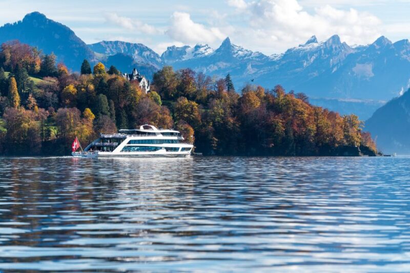 Lucerne: Lake Lucerne 1st Class Cruise With Gourmet Lunch - Dining Experience on the Cruise
