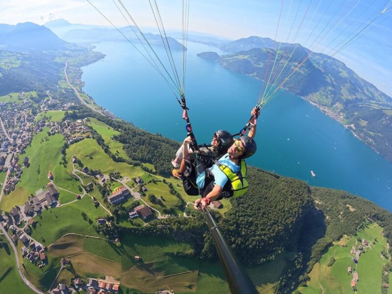 Lucerne: Paragliding Tandem Flights - Key Points