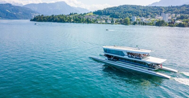 Lucerne: Round-Trip Catamaran Cruise on Lake Lucerne - Cancellation and Age Policy