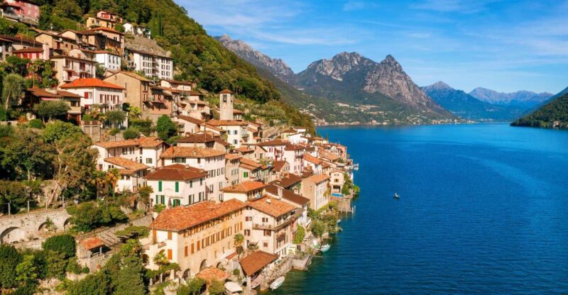 Lucerne: Scenic Train to Luganos Old Town & Lake Cruise - Train Journey Through the Alps