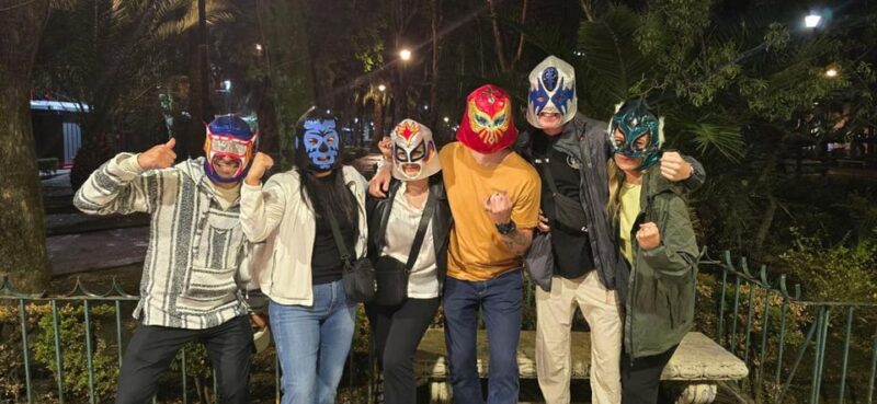 Lucha Libre Experience and Mezcal Tasting in Mexico City - Itinerary Details