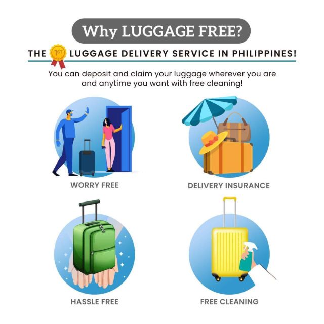 Luggage Deposit and Delivery Service in Cebu and Mactan - Customer Feedback and Ratings