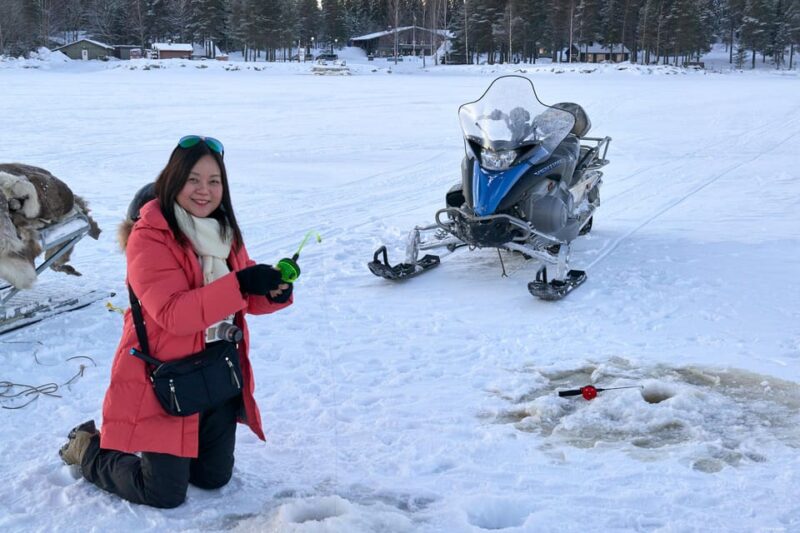 Luleå: Ice Fishing - 2h - Tour Highlights