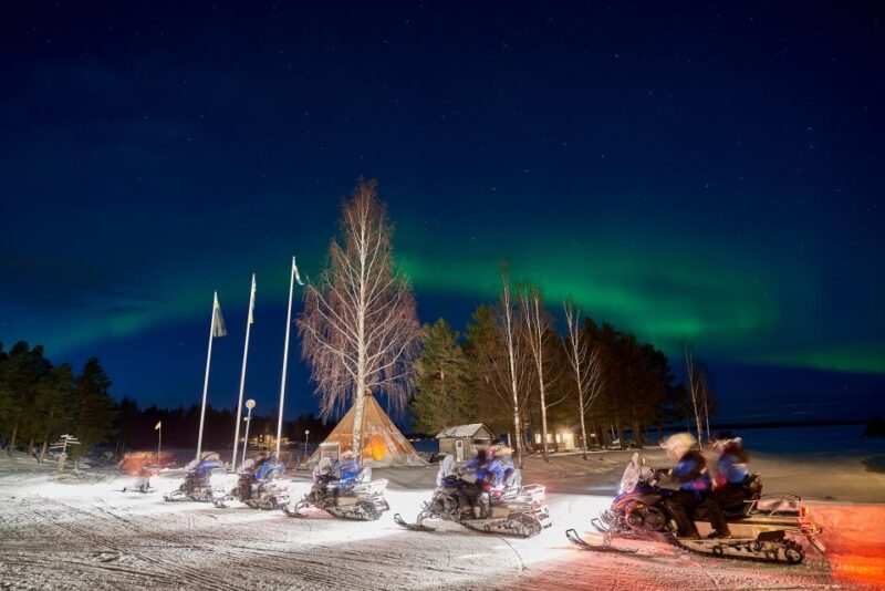 Luleå: Northern Lights Snowmobile Tour - Experience and Highlights