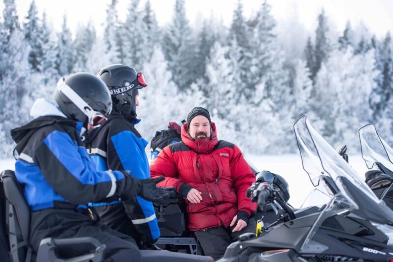 Luleå: Snowmobile - Forest and Ice Nature Tour 2h - Highlights and Experiences