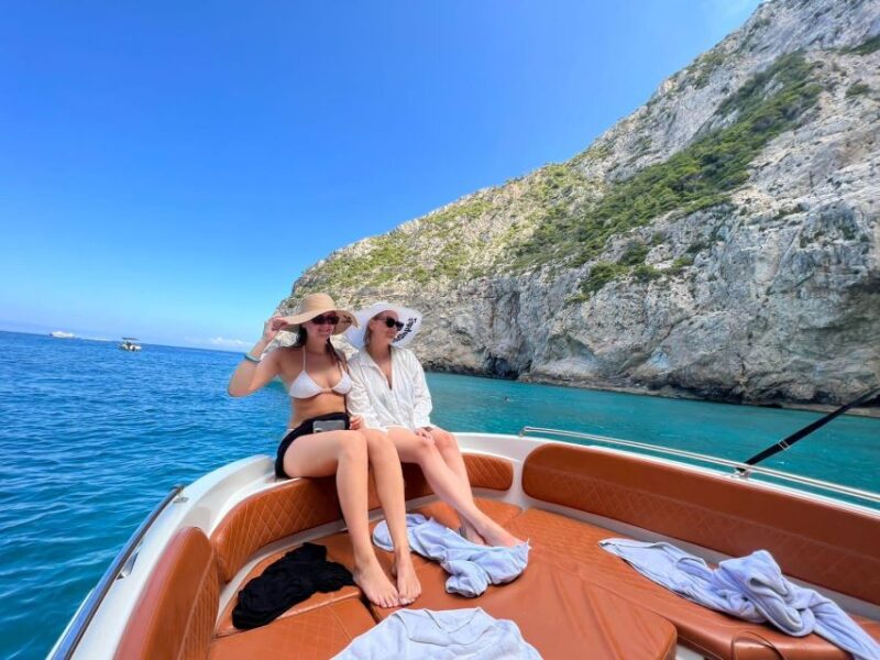 Lux Private Cruise to Shipwreck Beach & Blue Caves (max 9) - Boat Features