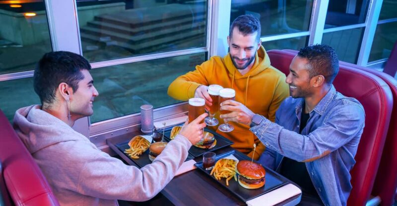 Luxembourg: American-Style Dinner in a Vintage Bus - Dinner Concept and Menu Options