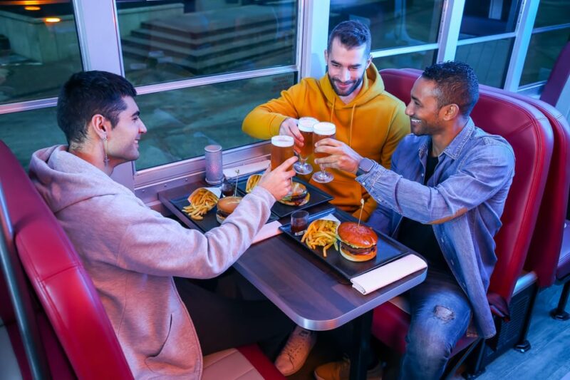Luxembourg: American-Style Dinner in a Vintage Bus - Age Restriction and Meeting Point