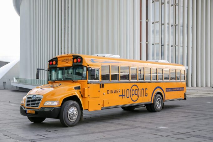 Luxembourg: American-Style Dinner in a Vintage Bus - Tour Highlights