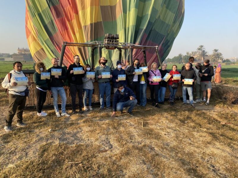 Luxor: All Inclusive Private Balloon Ride In Small Balloon - Floating Over Luxor