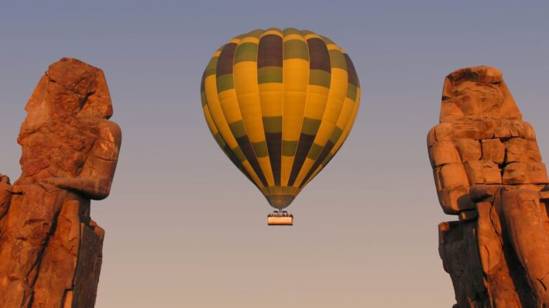 Luxor: East and West Banks Private Hot Air Balloon Ride - Itinerary and Sites Visited