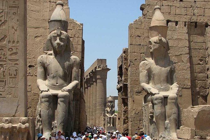 Luxor Full Day Valley of Kings & Hatshpcout & Karnak Temple - From Hurghada - Touring the Deir El-Bahri Temple