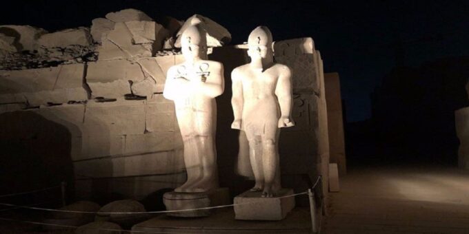 Luxor: Karnak Sound And Light Show With Dinner, Felucca   - Itinerary and Transportation