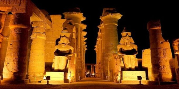 Luxor: Karnak Sound And Light Show With Dinner, Felucca   - Multilingual Headsets