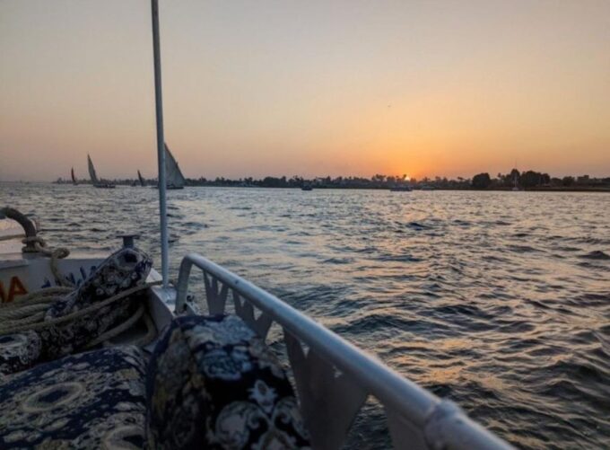 Luxor: Nile River Private Sunset Felucca Ride - Sail the Nile at Sunset