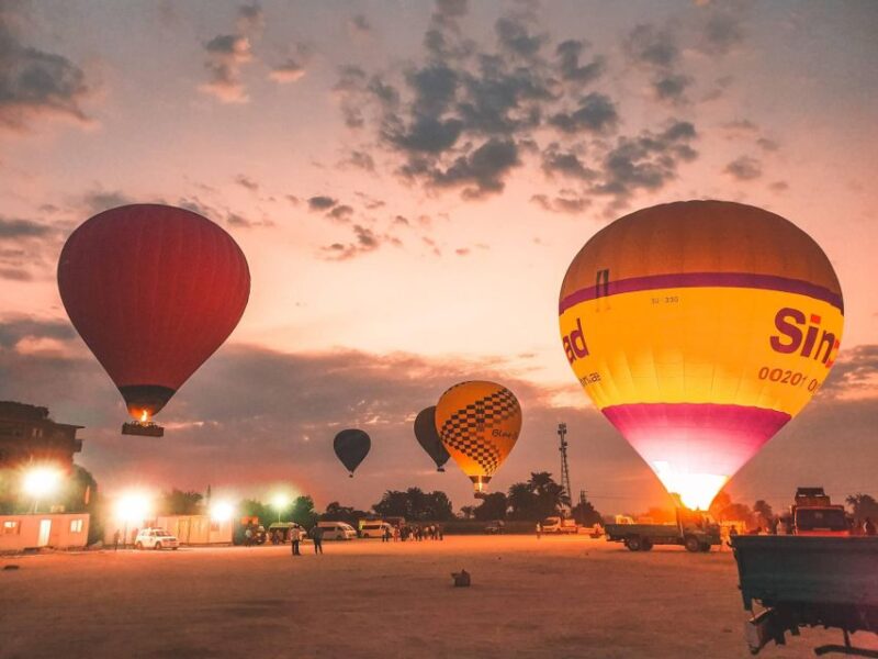 Luxor: West Bank Tour With Hot Air Balloon Over Luxor - Key Points