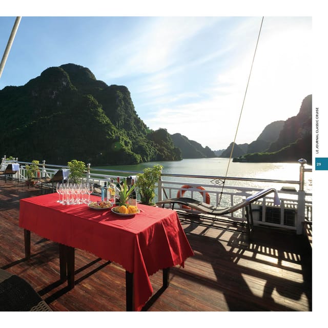 Luxurious 2-Day Cruise: Lan Ha & Ha Long Bay - Onboard Experience and Activities