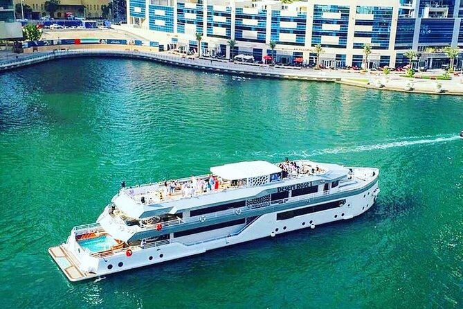 Luxury 7 Star Mega Yacht Dinner Cruise With International Buffet - Boarding and Meeting Information
