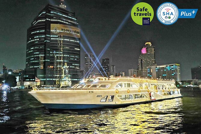 Luxury Alangka Dinner Cruise From Iconsiam or Asiatique in Bangkok - Dining and Entertainment Offerings