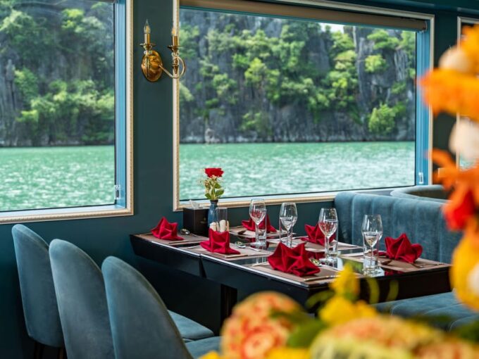 Luxury Amethyst Cruise Halong,Cave,Kayak, Buffet Lunch - Frequently Asked Questions