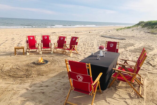 Luxury Beach Bonfire and Picnic Dinner at Town Line Beach - Details of the Setting