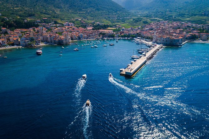 Luxury Boat - Blue Cave From Split Island-Hopping Full-Day Cruise, Hvar, Vis - Swimming and Snorkeling