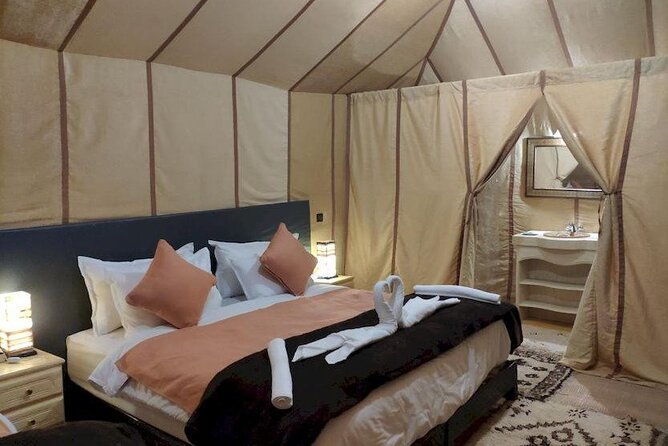 Luxury Camp in Merzouga Desert With Camel Ride, Car 4WD - Tent Accommodations and Amenities
