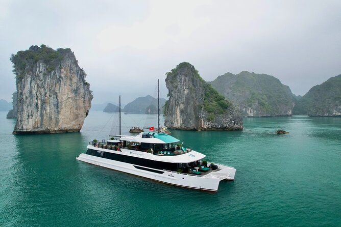 Luxury Catamaran Day Cruise to Lan Ha By Expressway From Hanoi - Good To Know