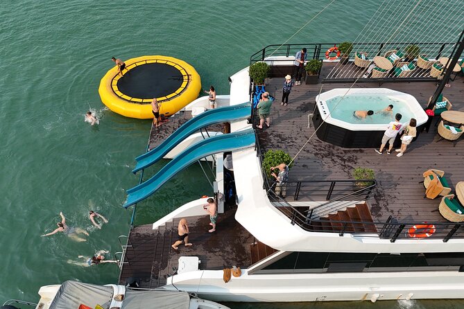 Luxury Catamaran Day Cruise to Lan Ha By Expressway From Hanoi - Noteworthy Highlights