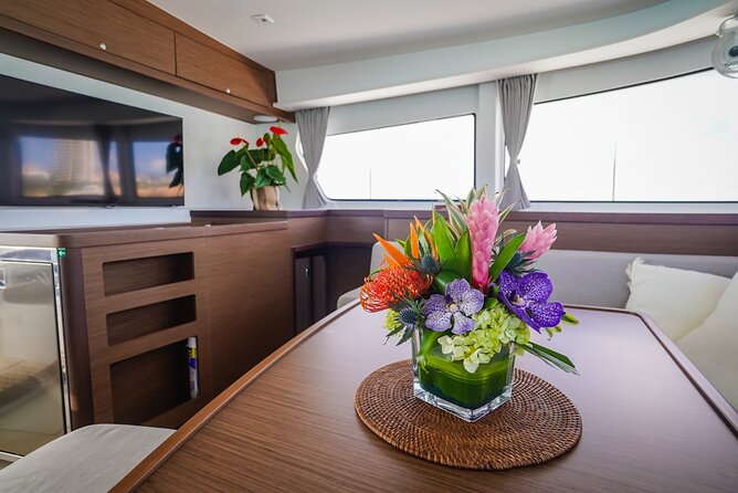 Luxury Catamaran Private Charter in St. Maarten/St. Martin - Onboard Activities and Amenities