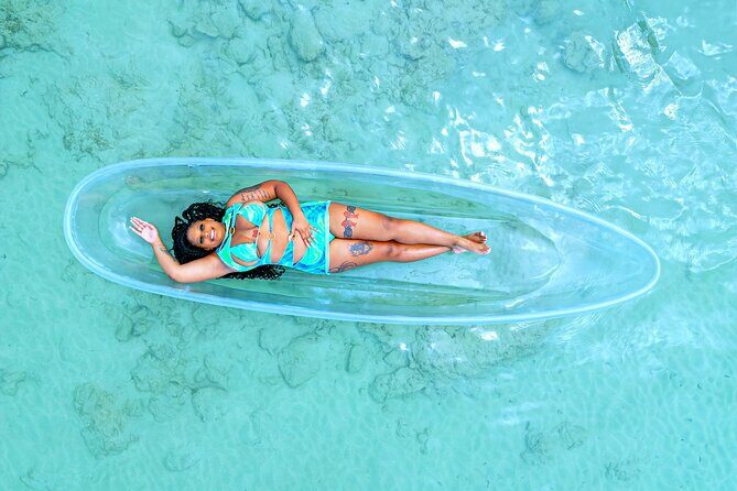Luxury Clear Kayak Drone Photoshoot in Tobago - The Itinerary and What to Expect