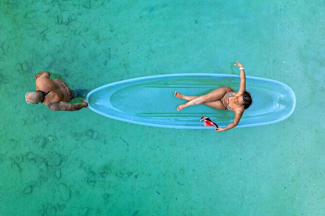 Luxury Clear Kayak Drone Photoshoot in Tobago - Who Will Love This Experience?