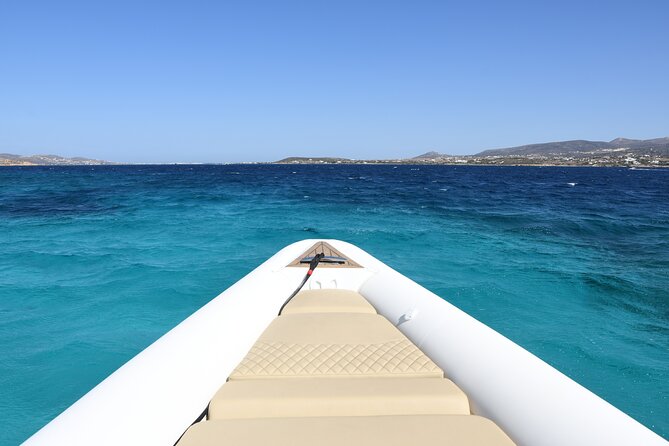 Luxury Day-Cruise From Paros to Blue Lagoon-Antiparos-Despotiko - Inclusions and Amenities