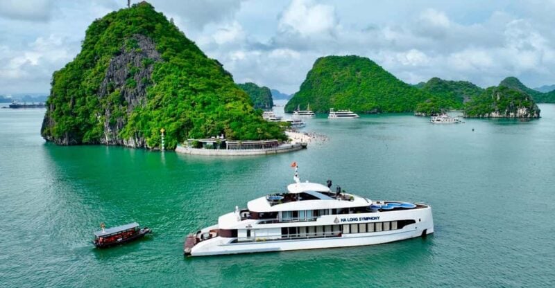 Luxury Ha Long Symphony Day Cruise With Lunch, Cave & Island - Itinerary and Activities