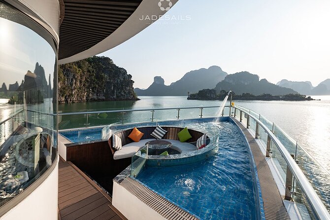 Luxury Halong Bay and Lan Ha Bay Day Tour With Jade Sails Cruise - Tour Duration and Capacity