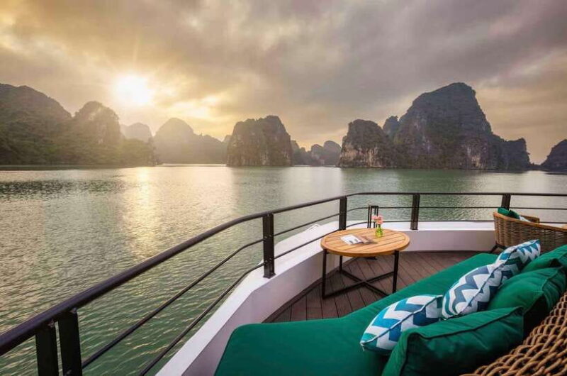 Luxury Halong & Lan Ha Bay 1-Day Catamaran Cruise From Hanoi - Key Points
